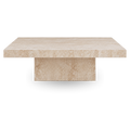 The SOPHIE — TRAVERTINE coffee table