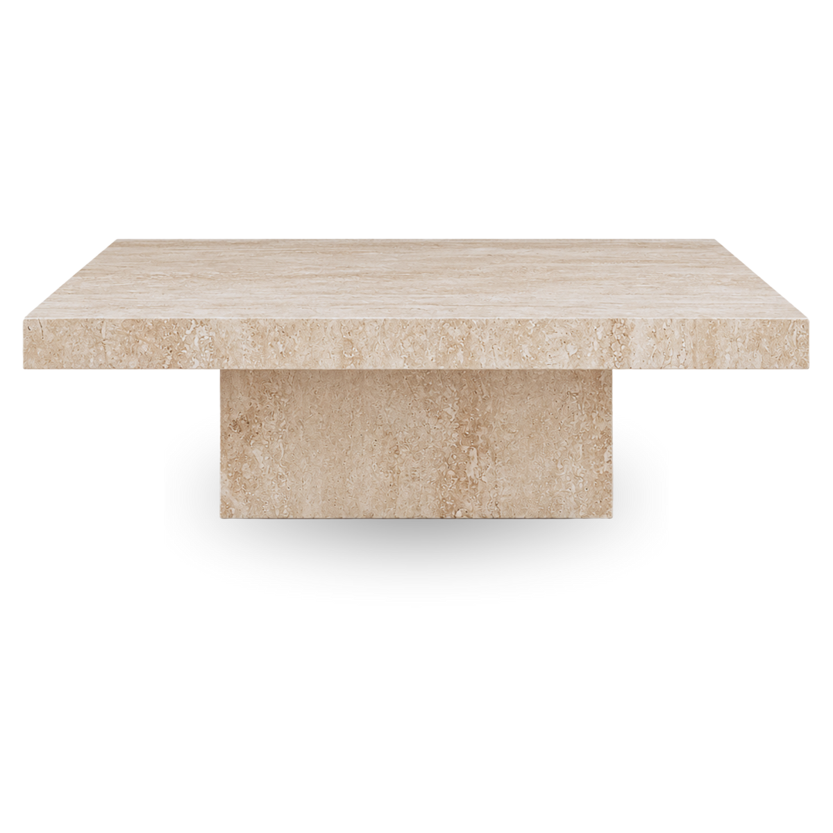 The SOPHIE — TRAVERTINE coffee table